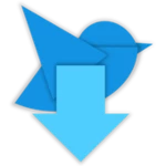 Logo of Twitter Media Downloader android Application 